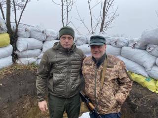 Кам’янський міський голова відвідав зону ООС